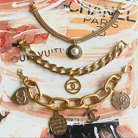 Reworked Chanel Hardware Bracelet - Picture 3 of 3